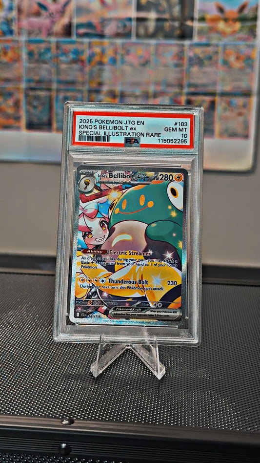PSA 10 Iono's Bellibolt Ex #183 Journey Together